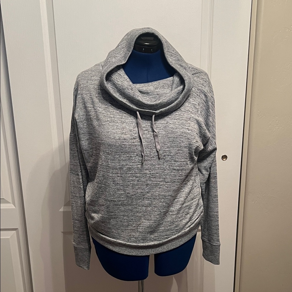 Gerry Weber Light Gray Cowl Neck Sweater